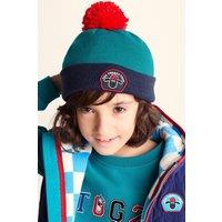 TOG24 'Beulah' Shaun the Sheep Knitted Beanie Pom Pom Hat in Green