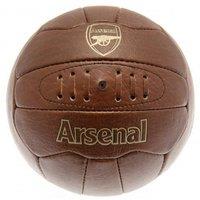 Arsenal FC Heritage Football in Dark Brown