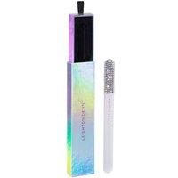 Leighton Denny Limited Edition Holographic Small Crystal Nail File & Storage Box in Clear