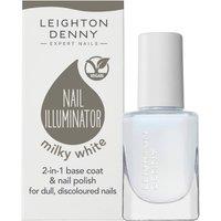 Leighton Denny Nail Illuminator 2-in-1 Base Coat & Nail Polish 13.5ml in Milky White