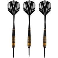 Harrows Vivid Brass Darts (Pack Of 3) in Black | Size: 25g