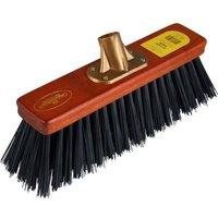 Groundsman Heavy Duty Broom Head in Brown