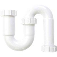 Securplumb Polypropylene S Trap in White