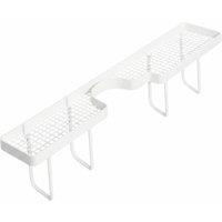 FORGEVIO White No-Drill Bathroom Storage Rack | Size: 180 cm width x 180 cm drop
