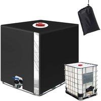 FLAVORA Resistant Waterproof IBC Container Cover black | Size: 0.6m2