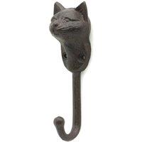 PAWNORA Single Coat Hooks Wall Mounted Hook in Black