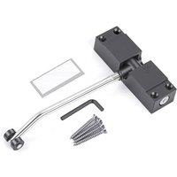 FLAVORA Black Heavy Duty Door Gate Closer Spring Fire Rated Outdoor | Size: 10000mm x 520mm