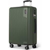 Lugg Vacay 28inch Suitcase, ABS Hard Shell, TSA Lock (76.5 x 30 x 50.5cm) in Dark Green | Size: Large