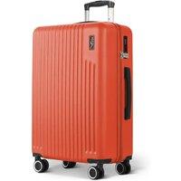 Lugg Vacay 28inch Suitcase, ABS Hard Shell, TSA Lock (76.5 x 30 x 50.5cm) in Terracotta | Size: Large