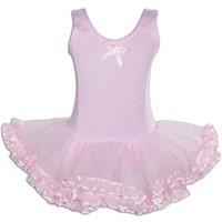 Cinda Girl's Ballet Tutu Dance Dress in Pink | Size: 3-4 Years