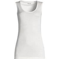 Lands' End Women's Lightweight Silk Interlock Vest in Ivory | Size: 16-18