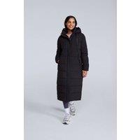 Animal Women's 'Comfort Cloud' Water Resistant Thermal Tested Detachable Hood Coat in Jet Black | Size: 6
