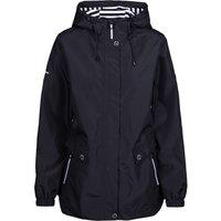 Trespass Women's Flourish Waterproof Jacket in Black | Size: Medium