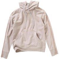Doven Women's Falka Cowl Neck Hoody in Pale Grey | Size: 12