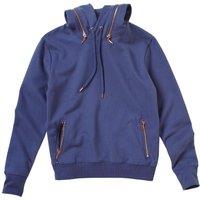 Doven Women's Falka Cowl Neck Hoody in Indigo | Size: 12