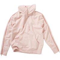 Doven Women's Falka Cowl Neck Hoody in Pale Pink | Size: 16