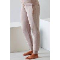 Doven Women's Aida Side Pocket Joggers in Pale Grey | Size: 16