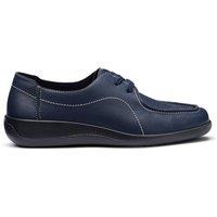 Hotter Women's 'Dinah' Lace-Up Shoes in Navy | Size: 4