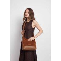 ALICE WHEELER LONDON Women's Kensington Large Crossbody Bag in Brown