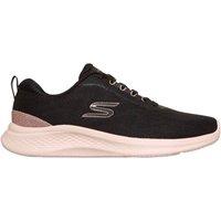 Skechers Women's Skech-Lite Pro 2.0 Black Mesh Lace-Up Trainers with Air-Cooled Memory Foam | Size: 5