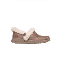 Skechers Women's Cozy Escape Hands Free Slip-Ins Memory Foam Slippers - Taupe | Size: 6