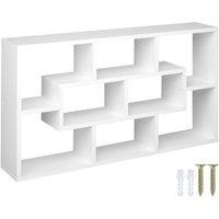 tectake Floating Shelf Cassandra in White