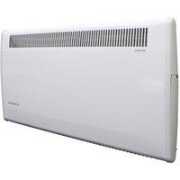 Consort Slimline Heater With Intelligent Fan Control 0.5Kw Fan Heater PLSTI in White