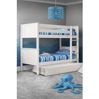 Julian Bowen Maine Single White Bunk Bed