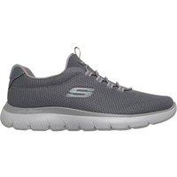 Skechers Men's Mens Summits Mesh Bungee Slip-On Trainers - Grey | Size: 9