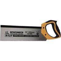 Roughneck R12F Hardpoint Tenon Saw 300Mm (12In) 11Tpi in Yellow