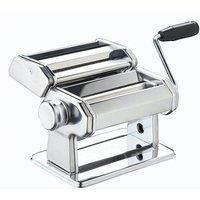 World of Flavours Italian Deluxe Double Cutter Pasta Machine in Silver
