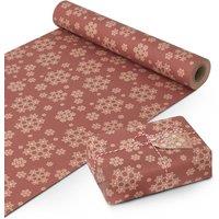 Kraft & Co Wrapping Paper Roll, Premium Quality Festive Kraft Paper (44.5cmx25m)