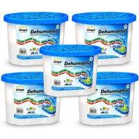 simpa Interior Dehumidifier 500ml - 5 Pack in White