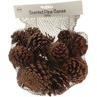 KDMD Scented Pine Cones Pack Brown Wreath