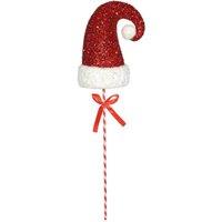 KDMD Glitter Santa Hat Pick 71cm Maroon