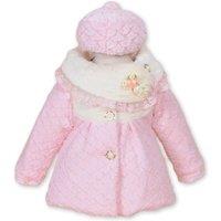 Cinda Girl's Pink Coat with Hat | Size: 4-5 Years