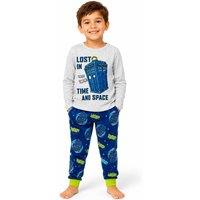 BBC Boy's Doctor Who Lost in Time Pyjamas | Size: 12-18 m