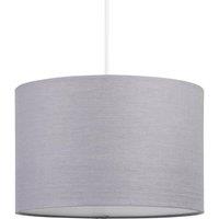 First Choice Lighting Dark Grey 25cm Ceiling Lamp Shade