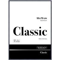 nielsen Classic 50x70cm Picture Frame - Aluminium with Glass Front in Blue | Size: 50x70 cm