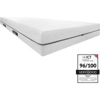 tectake 2-In-1 Mattress Sky 2 Firmness Levels, 3D Mesh Surface - 90 X 190 Cm in White | Size: Single