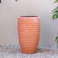 Primrose Terracotta Tapered Cylinder Planter 75cm