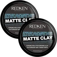 Redken Matte Clay 75ml Double in Black