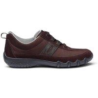 Hotter Women's Wide Fit 'Leanne II' Active Shoes in Chocolate | Size: 5.5