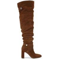 Carvela Women's 'Jackpot Slouch Otk' Suede Boots in Brown | Size: 3