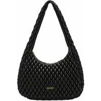 Every Other Women's Quilted Shoulder Bag in Black