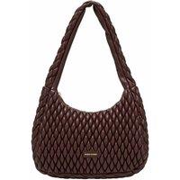 Every Other Women's Quilted Shoulder Bag in Burgundy