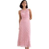 Phase Eight Women's Leandra Midaxi Midi Dress in Baby Pink | Size: 18