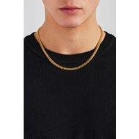 Cernucci Men's 5mm Miami Cuban Chain - Gold in Metallic Gold | Size: 18 inches