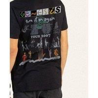 Supacult Men's Genesis Turn It On Music T-Shirt in Black | Size: 2XL