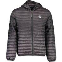 North Sails Men's Hooded Quilted Jacket Packable in Black | Size: XL